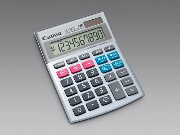 Kalkulator CANON LS-103TC