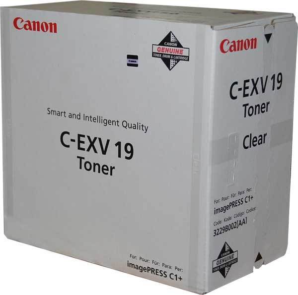 Toner CANON C-EXV 19 Clear