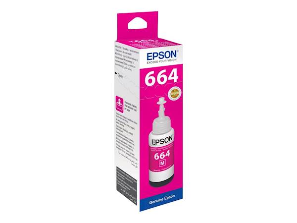 Tinta EPSON EcoTank ITS T6643 Magenta 70ml