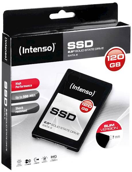 SSD Intenso 120GB  SATA III, 2,5¨, 7 mm