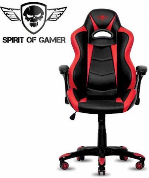 Gaming stolica Spirit of gamer RACING crno-crvena