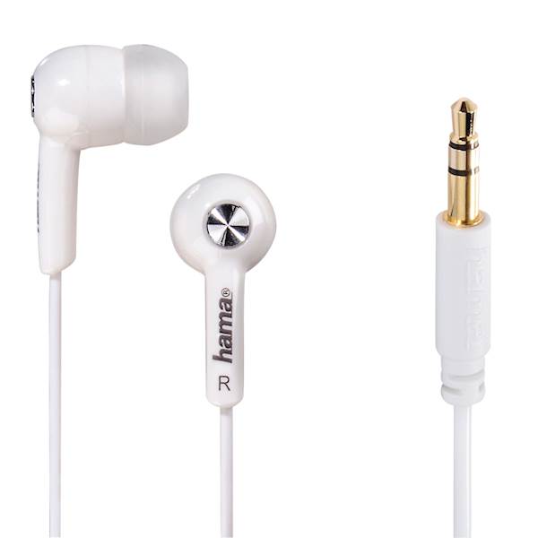 Slušalice HAMA Basic4Music In-Ear Stereo, bijela