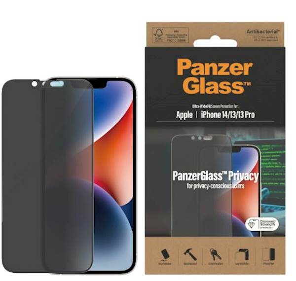 Zaštitno staklo PanzerGlass iPhone 14/13/13 Pro Privacy