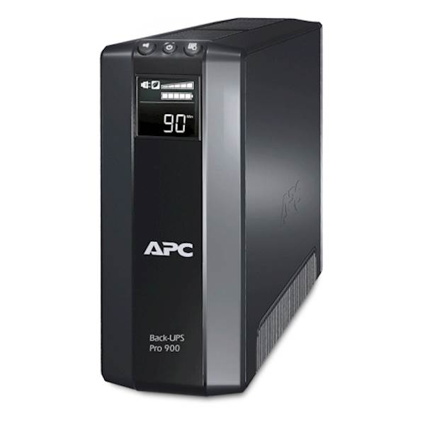 Back-UPS Pro APC , 900VA/540W, Tower, 230V, 5x CEE 7/7 Schuko outlets, AVR, LCD, zamjenjiva baterija